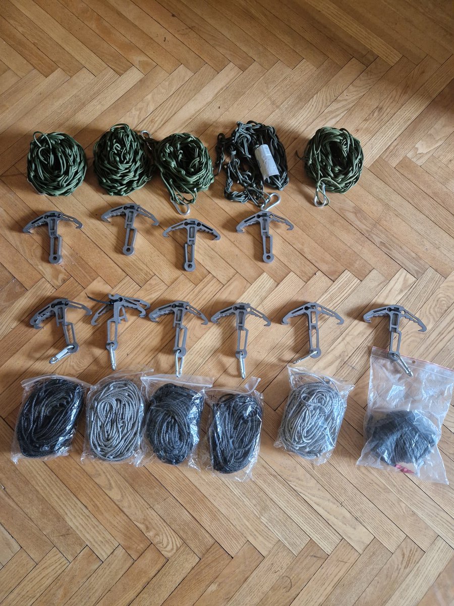 Swampy_EOD_Ukr's tweet image. Sunday funday. Slowly starting to pack up Hook and line kits. 
Only another 2435 to go 🤣🤣🤣🤣

Still waiting on the first batch of paracord to come through and have an order for 130 kits from 3rd separate assault. 

No day is ever a rest day