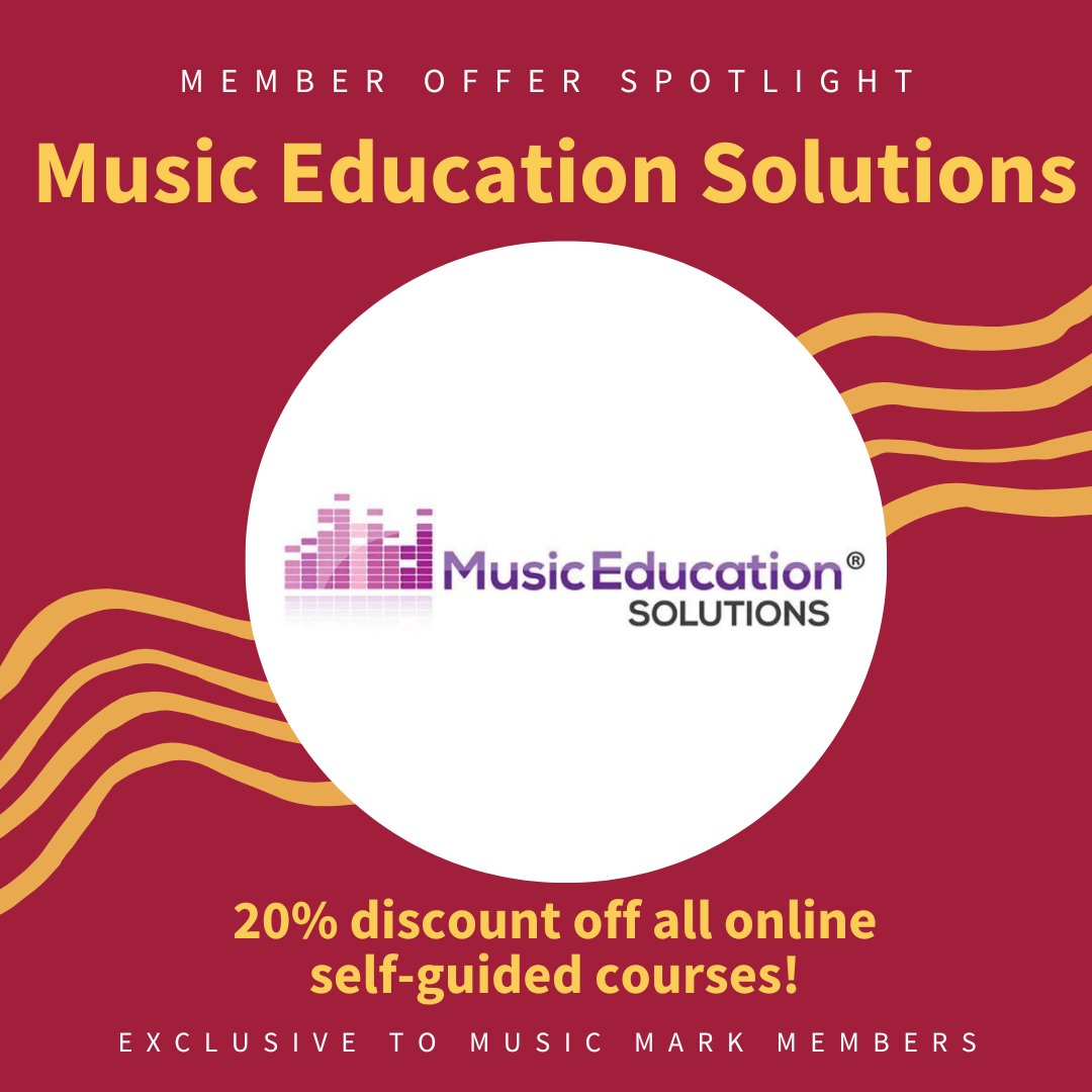 Our next Member Offer is perfect for busy teachers who are looking for CPD that fits around their commitments! @musicedsolution's self-guided courses can be completed anywhere, any time, at a pace that suits you! 🥳 Expires 31/07/24 ⏰ 🔗Find out more: musicmarkmember.org.uk/pages/member-o…