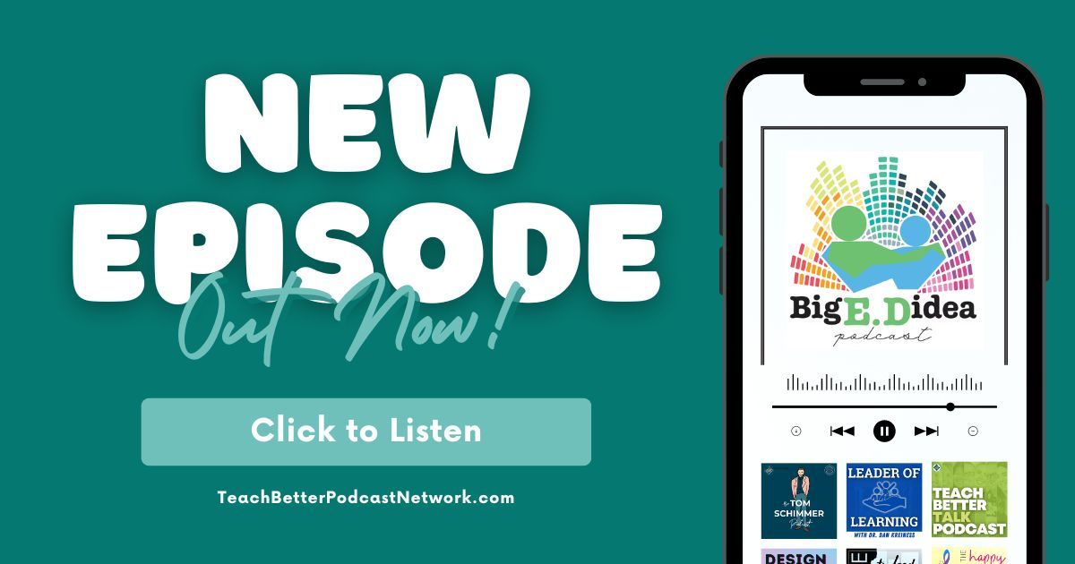 Ignite innovation in education with The bigEDidea Podcast! Share your big ideas to change the world of education and connect vision with passion. Join the conversation here: buff.ly/47nftjv. #TeacherWellbeing #TeachingStrategies