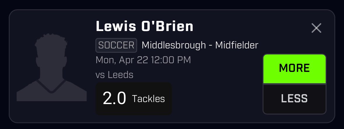 obvlly's tweet photo. Here’s a prop I like for today 

He should play all 90 mins 💪

https://t.co/XvBXre5WOy

#PrizePicks #GamblingTwitter #PlayerProps #PlayerPropBets #prizepicksPotd #PrizepicksSoccer https://t.co/Vvxkqy6dkl