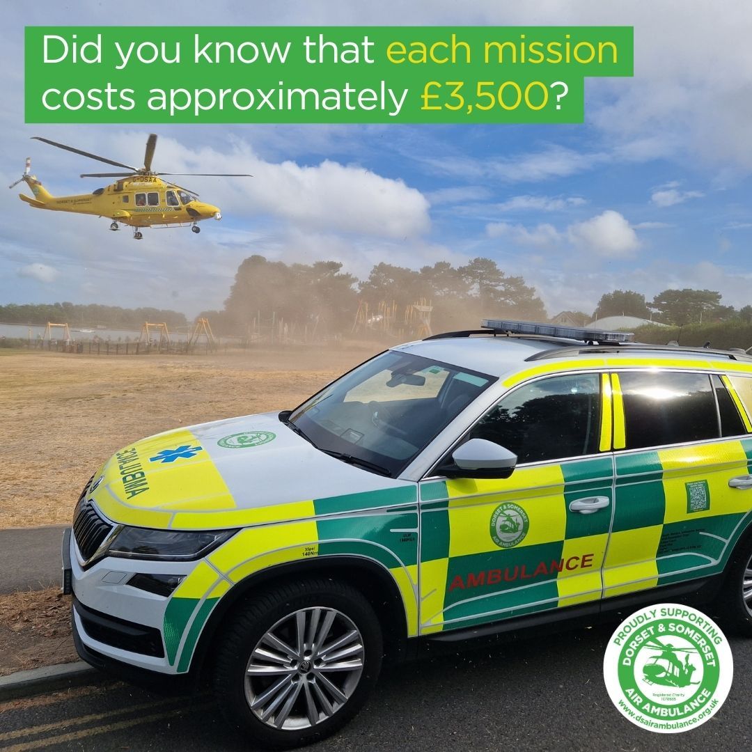 We're very proud to have @dsairambulance as our chosen charity partner for the season 🤝 Donations help to save lives - you can make yours here ⬇️ buff.ly/40A8mSY