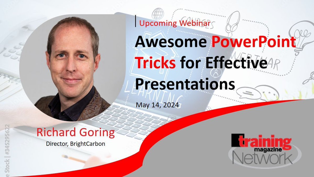 FREE WEBINAR: Awesome #PowerPoint Tricks for Effective #Presentations @Brightcarbon REGISTER: buff.ly/446ejZw #powerpointpresentation #training #learning #traininganddevelopment #learninganddevelopment