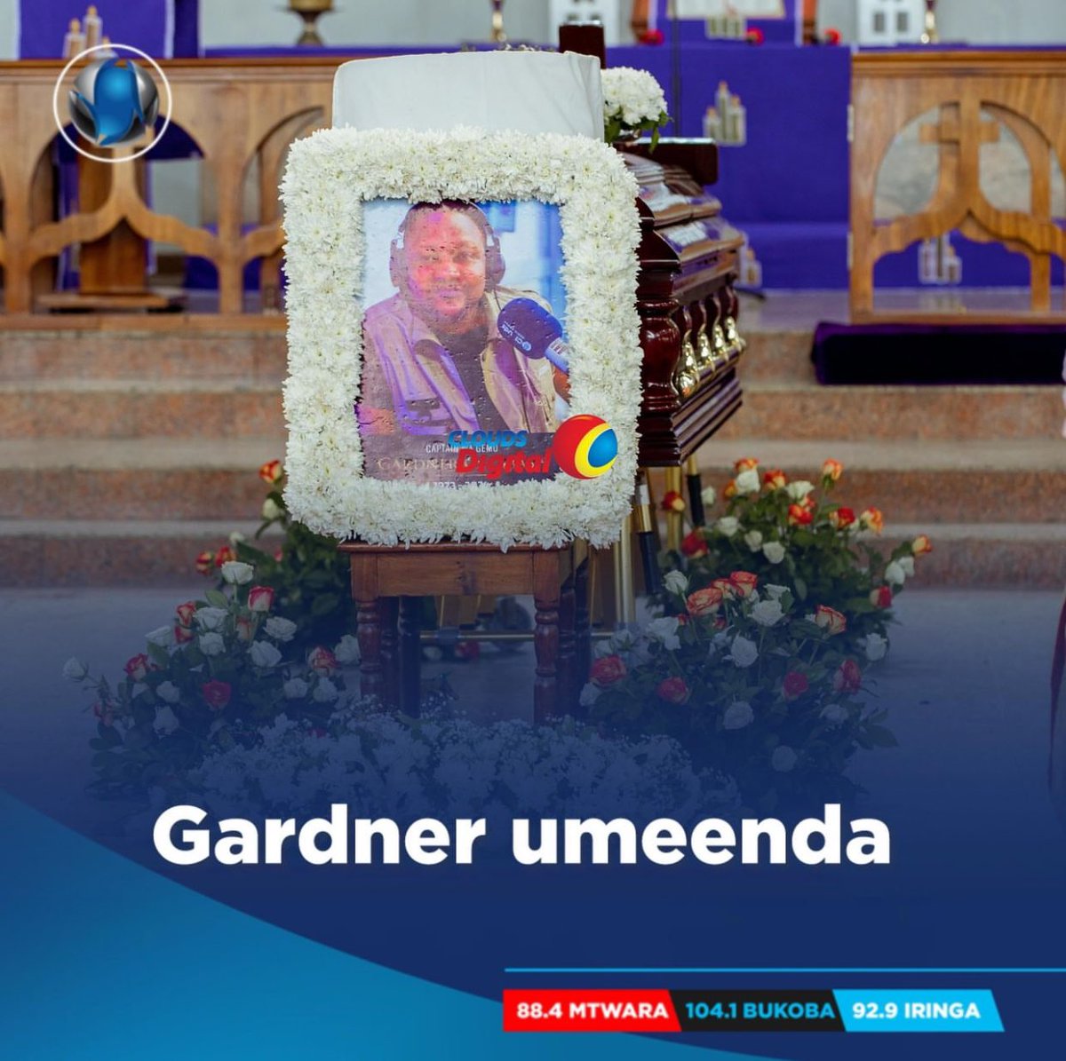 CloudsMediaLive's tweet photo. Kama ambavyo kwa miaka yote zaidi ya 50 ambayo amekuwa akiishi kwenye Dunia yenye vingi vizuri na vibaya lakini yeye aliamua kutabasamu, alikuwa Baba, Babu, Kaka na rafiki bora kwa kila mtu na leo tumejumuika sote kushiriki ibada yake ya mwisho na kupumzishwa kwenye nyumba yake ya milele.

Captain, Babu G, Gardner ameenda. 

#CaptainWaGemu