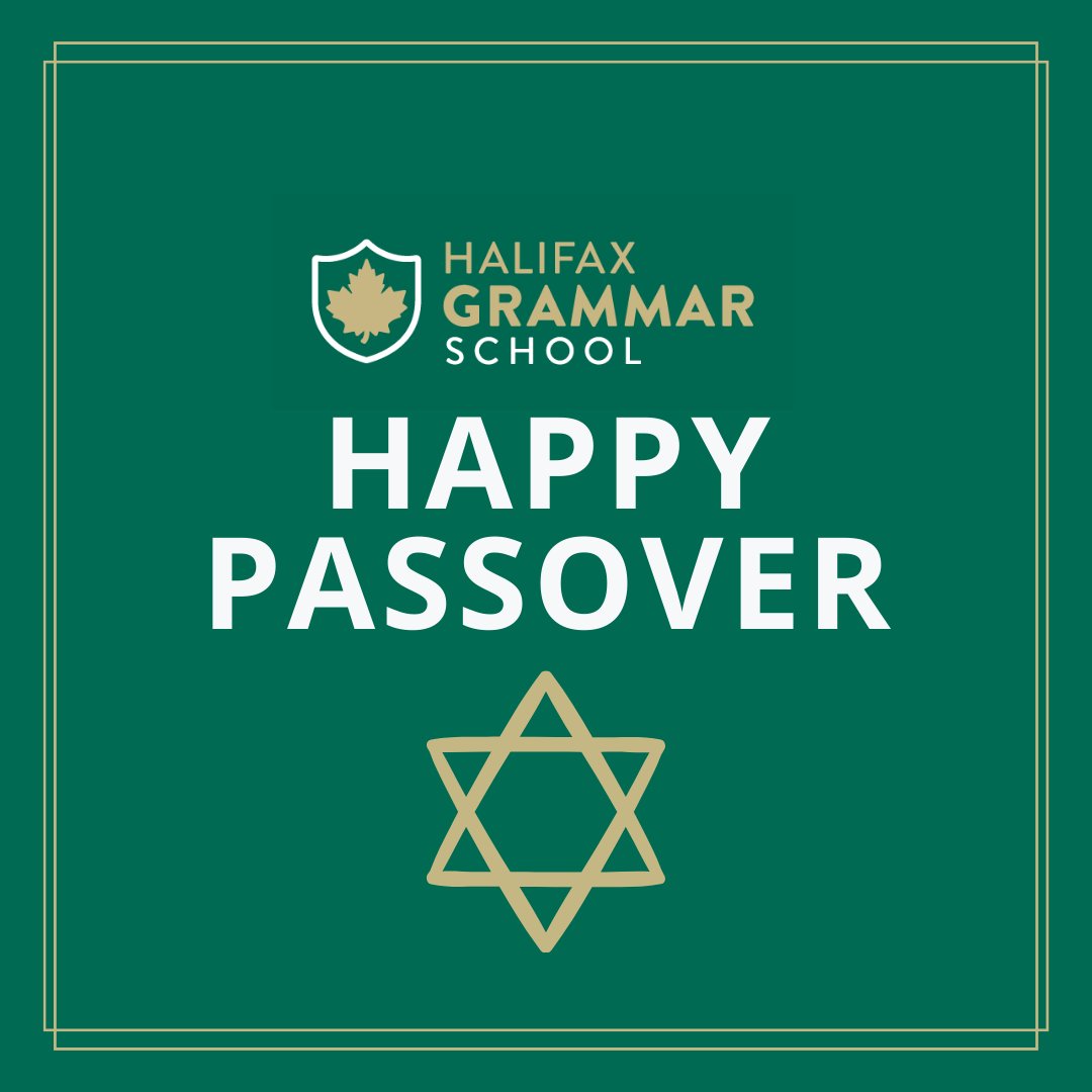 Happy Passover to all who celebrate. Wishing you all a joyous celebration filled with love, laughter, and matzah! #HappyPassover #Pesach #Matzah #OneGrammar #HalifaxGrammar