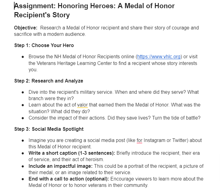 It's #MedalofHonor Monday! First Lieutenant George E. Albee served in the 41st US Infantry of the US Army in 1869. #MOH - Lesson plan and all NH MOH recipients can be found at vhlc.org. Use the Medal of Honor pages under the Learning Center menu.