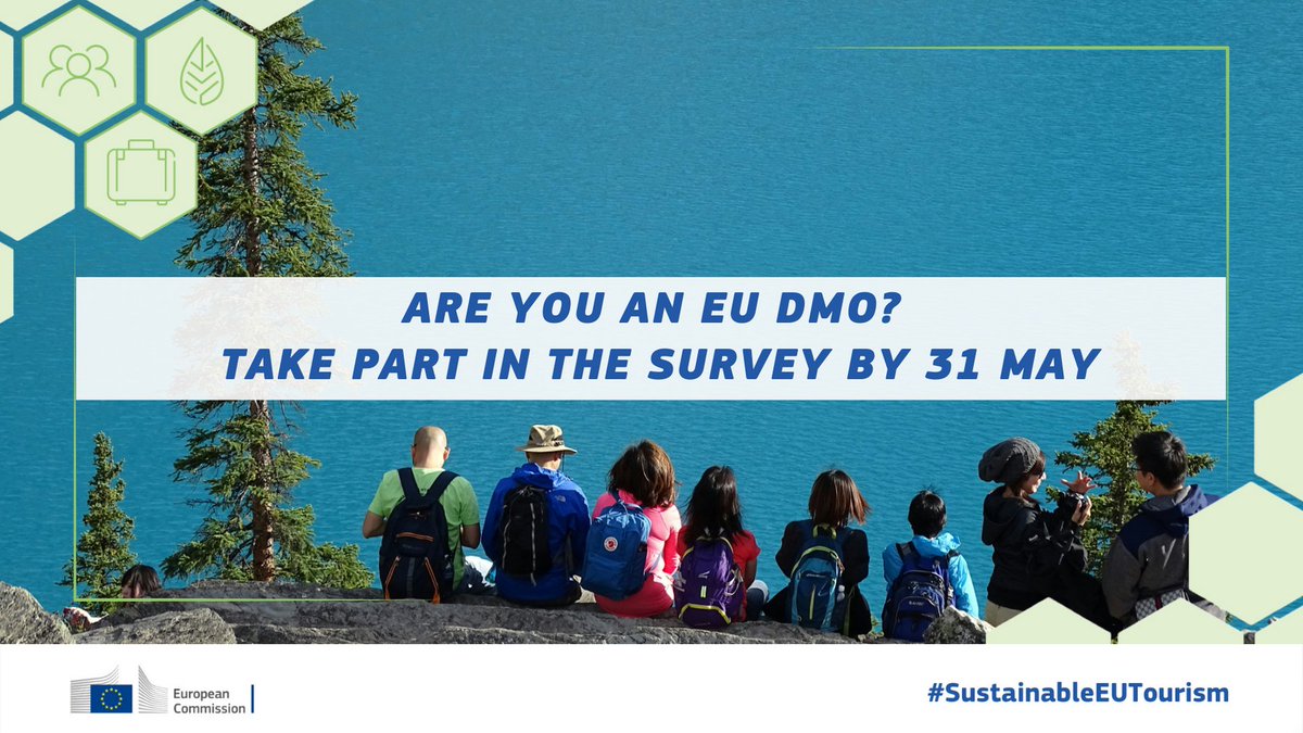 EU_Growth's tweet photo. 📢 Calling all #EUTourism #DMOs!
Share your insights on local tourism 💡 by filling out our #EUTourismSurvey until 31 May!
🔗 https://t.co/SOr9b767Zd
🤝 This is your chance to collaborate and co-create a #SustainableEUTourism sector with fellow DMOs. https://t.co/YBwwW1iigT