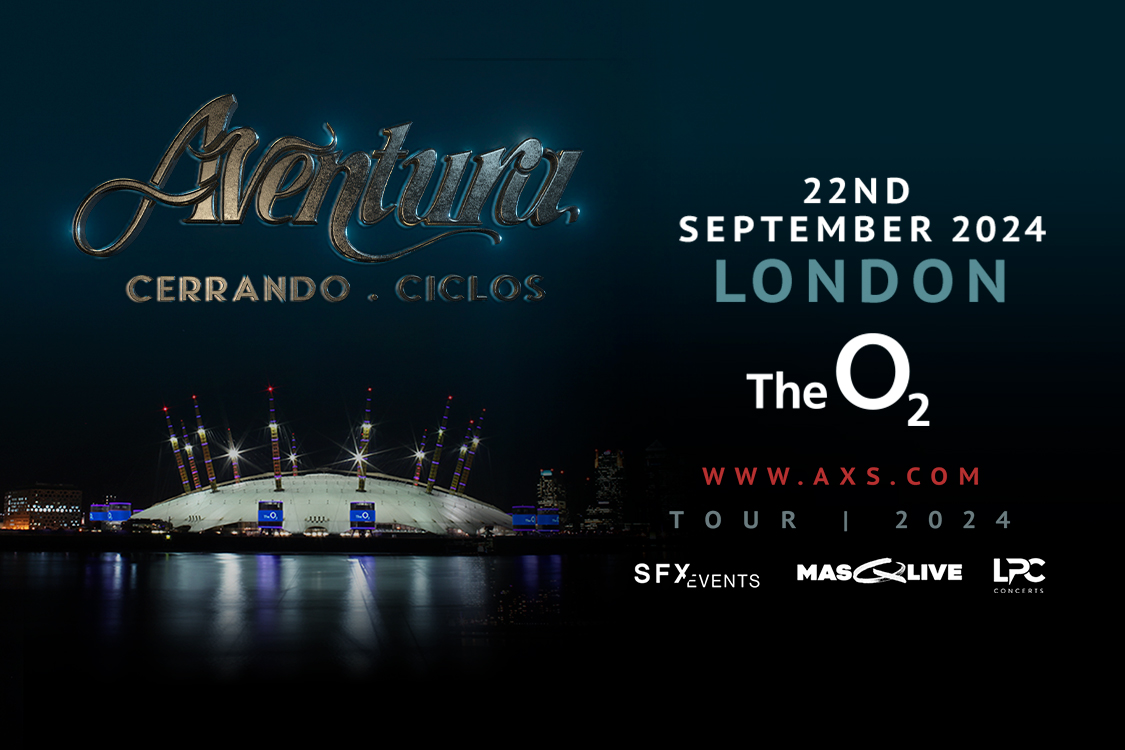 🆕JUST ANNOUNCED🆕 @Aventura will be bringing the CERRANDO CICLOS TOUR to The O2 on Sunday 22 September 2024. On @O2 or with @virginmedia? Get Priority Tickets Wednesday 24 April at 10am priority.o2.co.uk/tickets General on-sale Friday 26 April at 10am ow.ly/hrzP50RkZf0