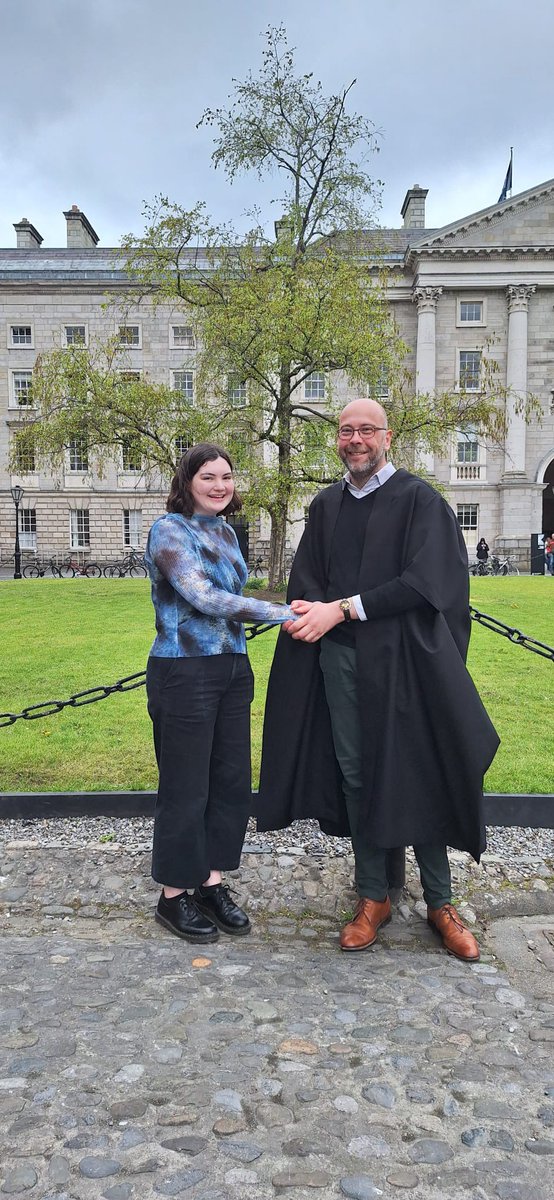 A huge congratulations to our Single Honours student Nora Mulvehill for being awarded a Foundation Scholarship. We are so proud of you 👏 #trinitymonday