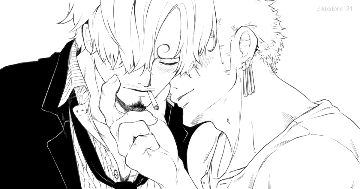 Zauberkohle's tweet photo. ZoSan / ゾロサン

---
PS: I have a new Stylus~ https://t.co/gSWnidi2oO