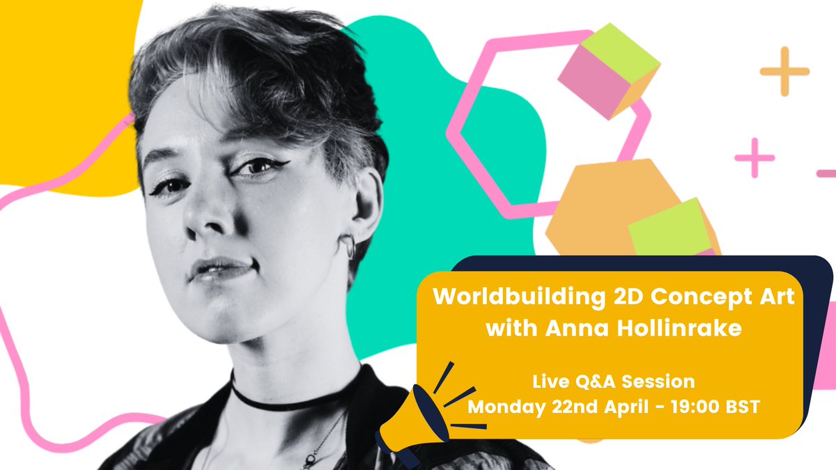 🎨Worldbuilding 2D Concept Art Q&A🖌️ We're hosting a live-streamed Q&A with @AnnaHollinrake, former lead artist on Fall Guys, BAFTA Breakthrough Brit and Electric Saint studio founder 👏 Get your questions ready! 📆22/04/24 🕐19:00 (Today!!) Where? 👉 lu.ma/hbilkx3w