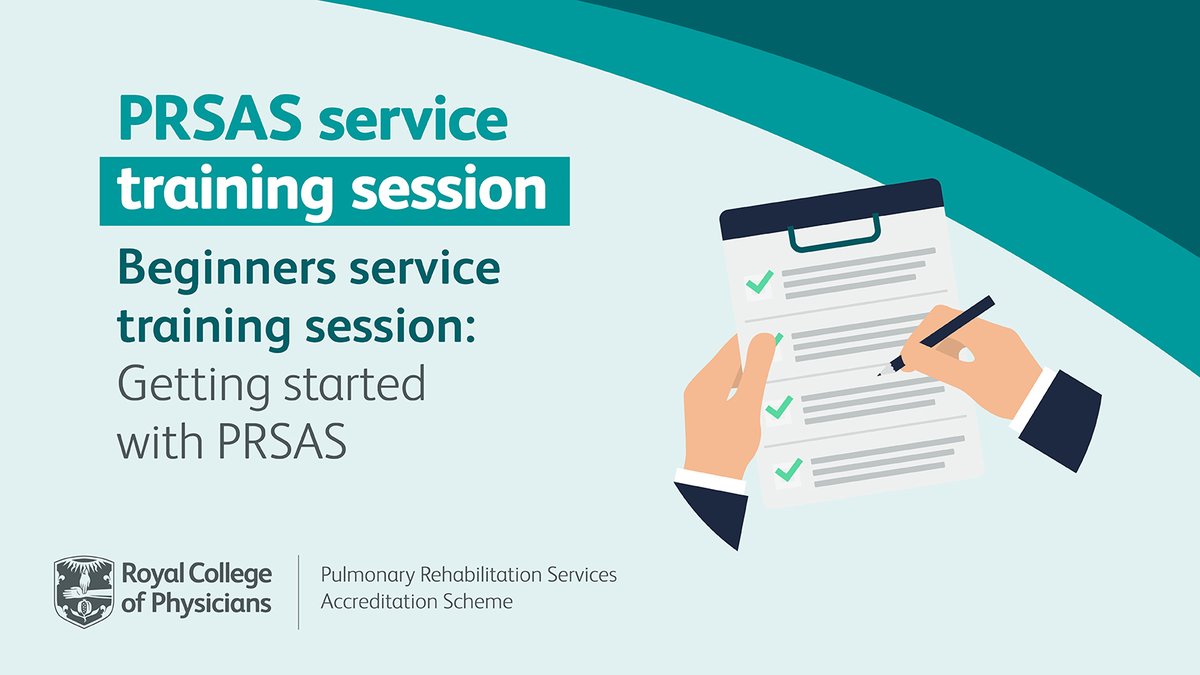 Recently registered to PRSAS and not sure where to start? Join our beginner service training session on Wednesday 22 May via MS Teams to talk through the timelines, a talk from an accredited service, overview of our resources and more! Register here: eventbrite.co.uk/e/prsas-beginn…