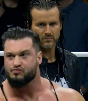 That look you give to someone who has miserably failed you.  Is @AdamColePro still mad at @RealWardlow for not winning the #AEWWorldChampionship?  Why did Wardlow agree to join #UndisputedKingdom if he's still taking orders from someone?  This is MJF 2.0 here!