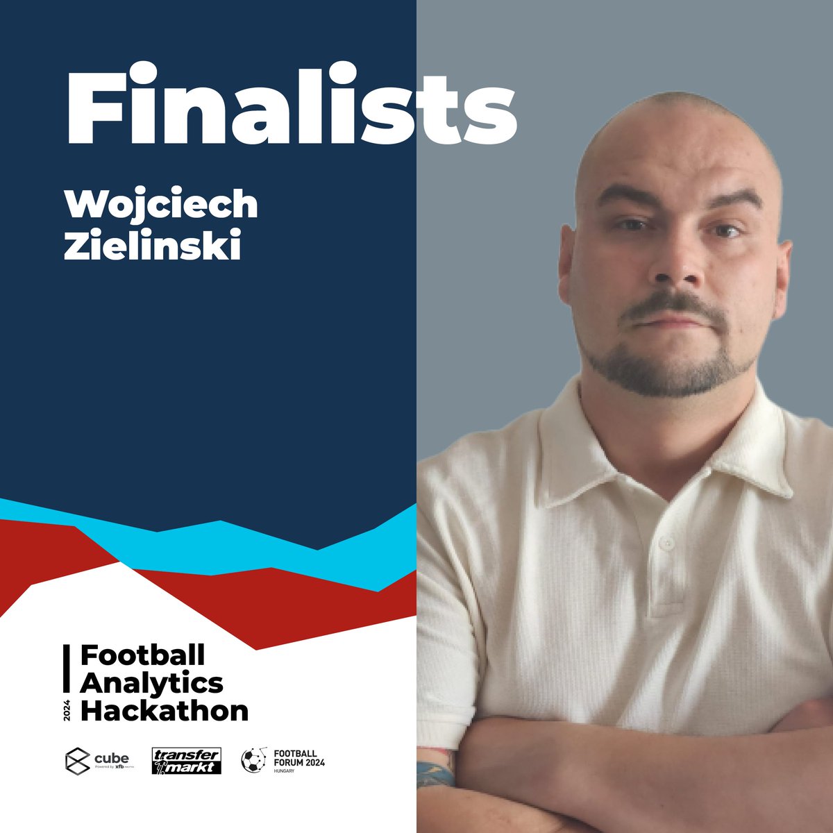 🔥 INTRODUCING HACKATHON FINALISTS 🔥 Wojciech Zielinski (34, Poland) Originally from Poland and currently residing in Stockholm. Data analyst with a deep passion for sports, particularly football and basketball. He specializes in crafting detailed data-driven reports and