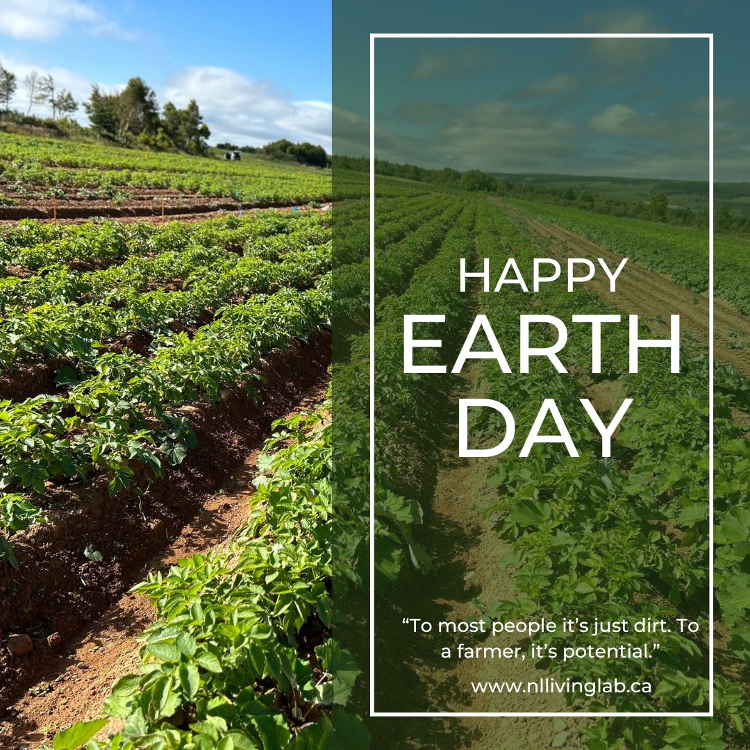 'To most people it's just dirt. To a farmer, it's potential.' Happy Earth Day! #nscw2024 #earthday #nllivinglab