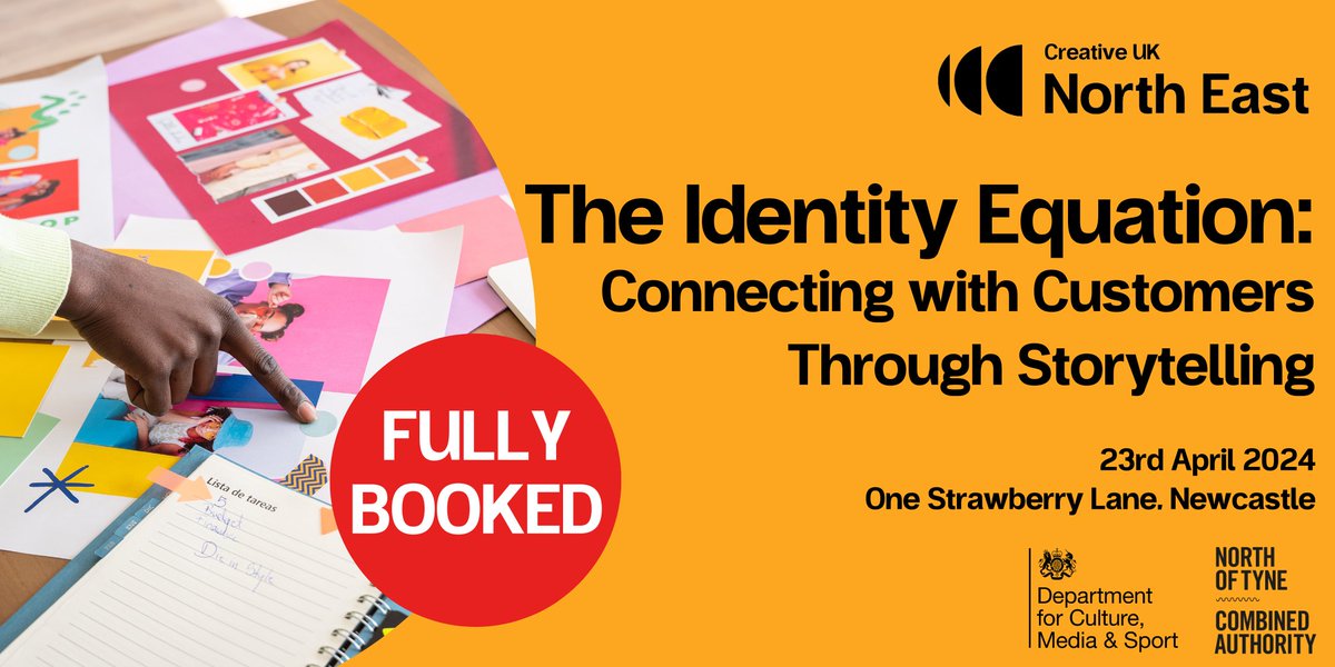 The Identity Equation is now fully booked! You can still sign up to the waiting list but if you'd like to be the first to hear about our workshops, events and socials, be sure to sign up to our mailing list. 📨🔗hubs.ly/Q02tzR-M0