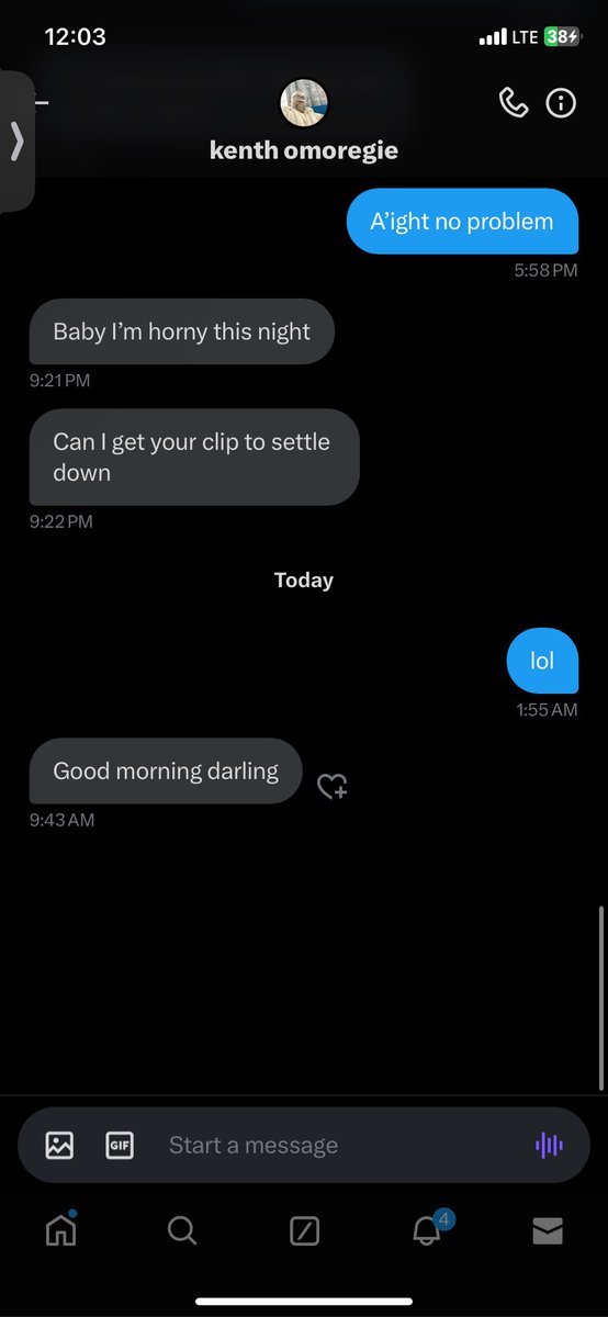 “ you don’t reply dm’s “ when I reply dm’s 🤦🏻‍♀️…. <<<How he went from wanting to chat later on the phone to being horny is what I don’t get ….Someone got comfortable real quick