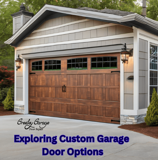 greeleygarage's tweet photo. Custom garage doors offer endless ways to amp up curb appeal! Check out hot design trends like wood carriage house styles &amp; modern aluminum. #homedesign #curbappeal #customgarage https://t.co/xbQWU7hXme https://t.co/WEkaupiOzt