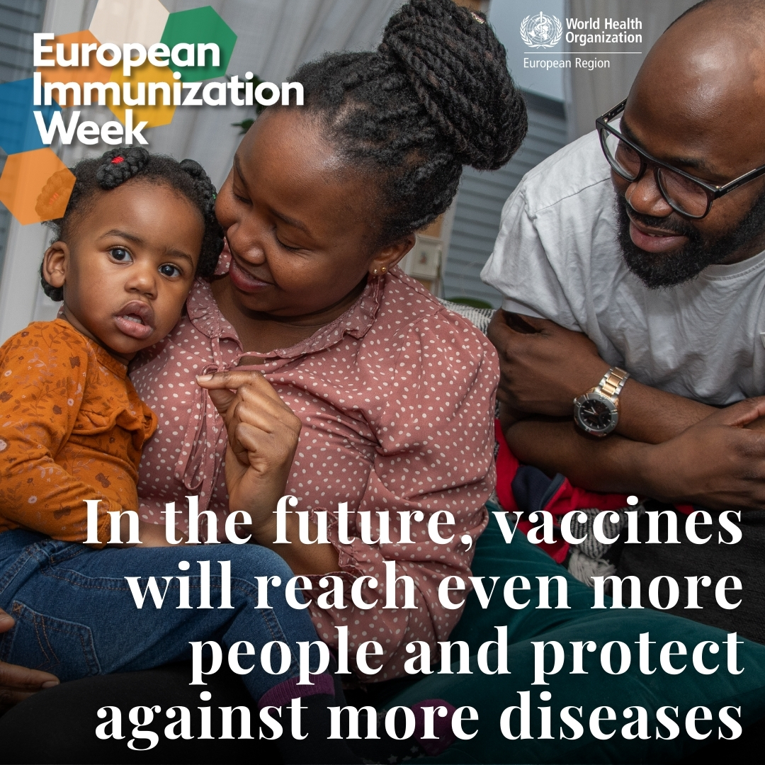 This European Immunization Week, we celebrate the fact that vaccines have eradicated #smallpox, reduced #polio by 99%, and dramatically reduced the incidence of other diseases. In the future, #vaccines will protect more people and against more diseases. #EveryDoseCounts #EIW2024