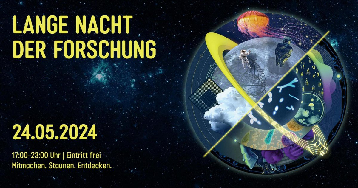 Das große Science Pub Quiz des @FWF_at bei der #LNF24 am 24.05.2024: Herr Wunderlich, bekannt aus dem @OE3-Wecker, nimmt uns mit auf eine Reise durch die Welt der #Grundlagenforschung. Es gibt Überraschungspreise zu gewinnen! @LNF_Austria Programm ⤵️ langenachtderforschung.at/station/5394