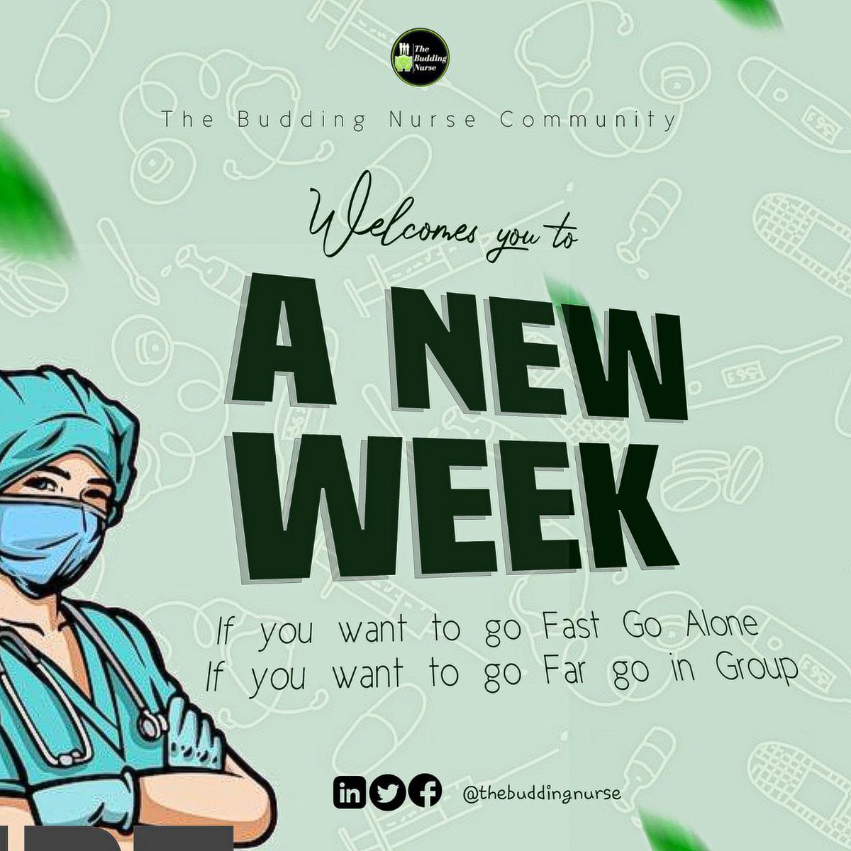 buddingnurses's tweet photo. "If you want to go fast, go alone; if you want to go far, go together." This African proverb encapsulates the importance of collaboration and teamwork in achieving long-term success. While individual effort may yield quick results, https://t.co/zSv3yM6IUm
