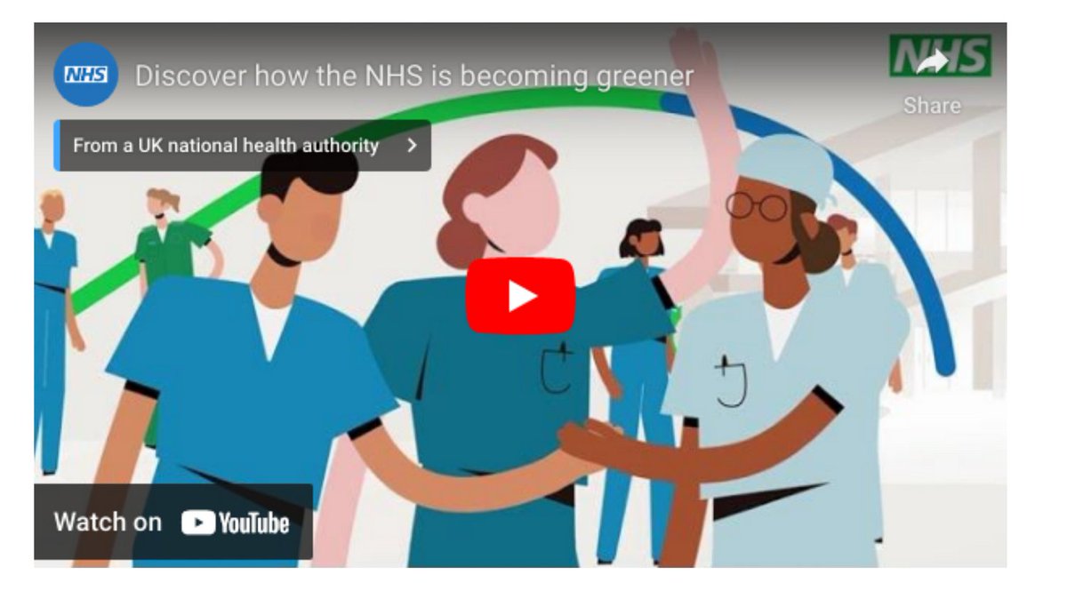 Watch this video to find out more about how the NHS being more Greener and the link to Health! #GreenerAHP