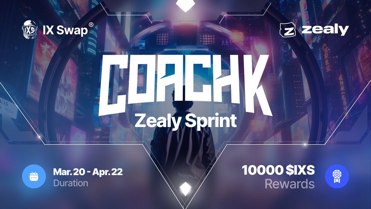 📢 CKGP Zealy Sprint We want to thank the 672 participants, who completed 7000+ quests, and helped raise a considerable amount in our CKGP deal! 🎉 Congratulations to the top 100 who will share the 10,000 $IXS prize pool Find your name on our winner's list in our Discord:…