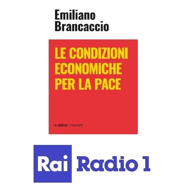 'Nel dibattito prevalente si trascura un elefante nella stanza delle cause della guerra'. Su RAI Radio Uno intervista a Emiliano Brancaccio sul nuovo libro 'Le condizioni economiche per la pace' (Mimesis 2024). youtube.com/watch?v=QY6Xkc…