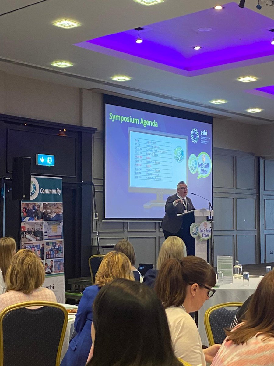 Excited to be part of the #Ethos Leads @ETBIreland National Symposium, discussing the importance of ethos in our #ETB community. Engaging in meaningful conversations about building strong foundations & shared values #LetsTalkEthos #Teamddletb #ETBEthos #ETBEthosinAction