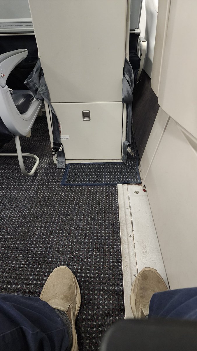 I am in the best possible seat available on any commercial aircraft that isn't in 1st. If you don't know it is seat 11F in an Airbus A321.