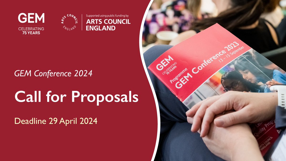 There is 1 week left to submit your #GEMConference2024 proposal! We are looking for presentations & workshops on: 🔹Diversity & inclusion 🔹Evaluation 🔹Advocacy 🔹Communities 🔹Innovative business models 🔹Sustainable development 📩 Apply gem.org.uk/training-and-e…