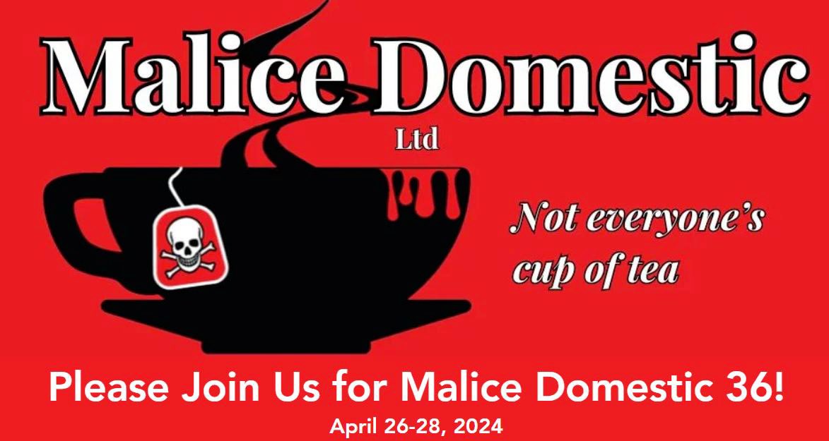 Looking forward to my first Malice Domestic this week. If you’re going to be there, do look out for me! #malicedomestic