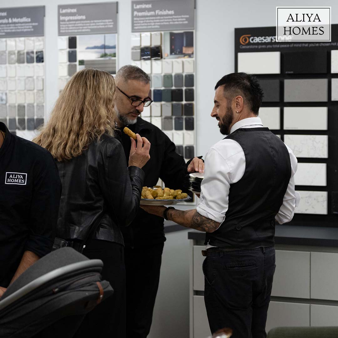 First looks and lasting impressions at the grand opening of our Aliya Homes showroom.
#designyourhome #designyourhomewithus #bestquality #builders #buildersofmelbourne #australia