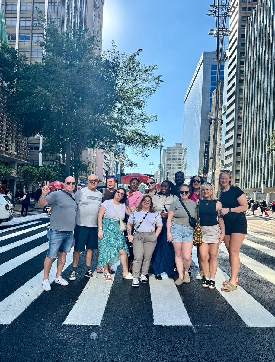 CCatWestminster's tweet photo. Sunshine and Study: Our Convict Criminology Masters Students Explore São Paulo!

Greetings from the vibrant heart of Brazil! Our Global Criminology (Convict Criminology module) master's students have touched down in the sunny, spectacular city of São Paulo. https://t.co/wn8l0pqpCA