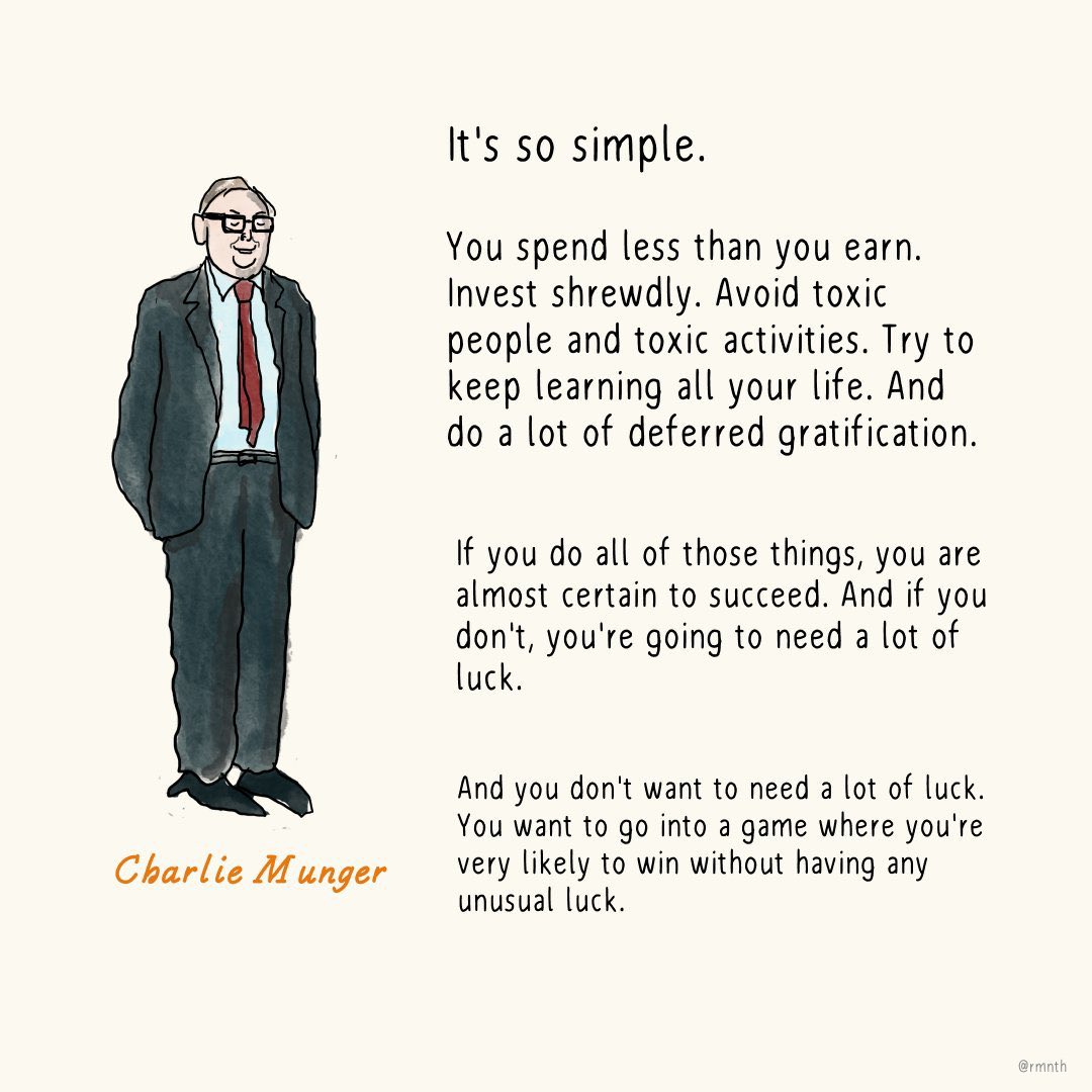 Learnings from Charlie Munger!!