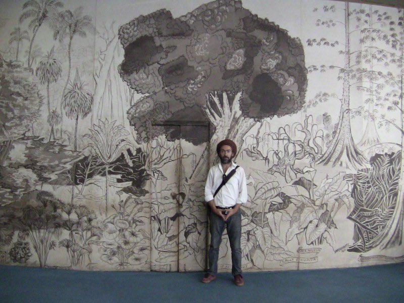 debstruestory's tweet photo. Recent photo of Nenne Sanguineti Poggi’s mural “La Flora” in Africa Hall, Addis Abeba. Its a part of her story that led her to this year’s @la_Biennale  #italianseverywhere #foreignerseverywhere #stranieriovunque #venice #art #familylegacy #womenartists #nennesanguinetipoggi https://t.co/77EYcWRPS4