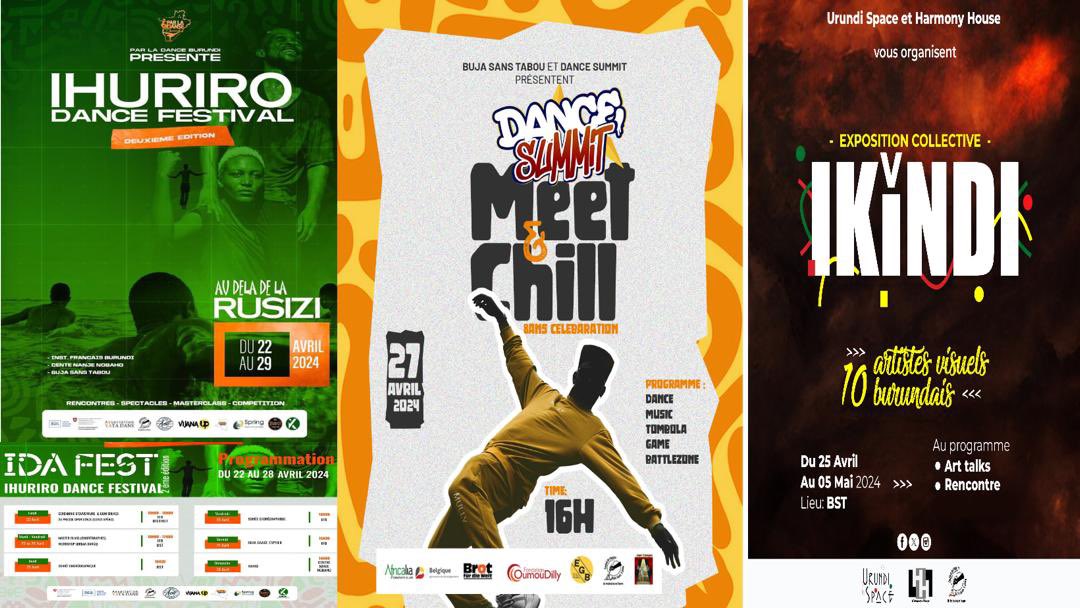 🗓️ Hé là, avril n’a pas fini de nous surprendre avec ses surprises ! 

📍Marquez ces dates. 

💃🏽Soyez les bienvenus 

#Bujasanstabou #BST2024 #Burundi🇧🇮 #abaX