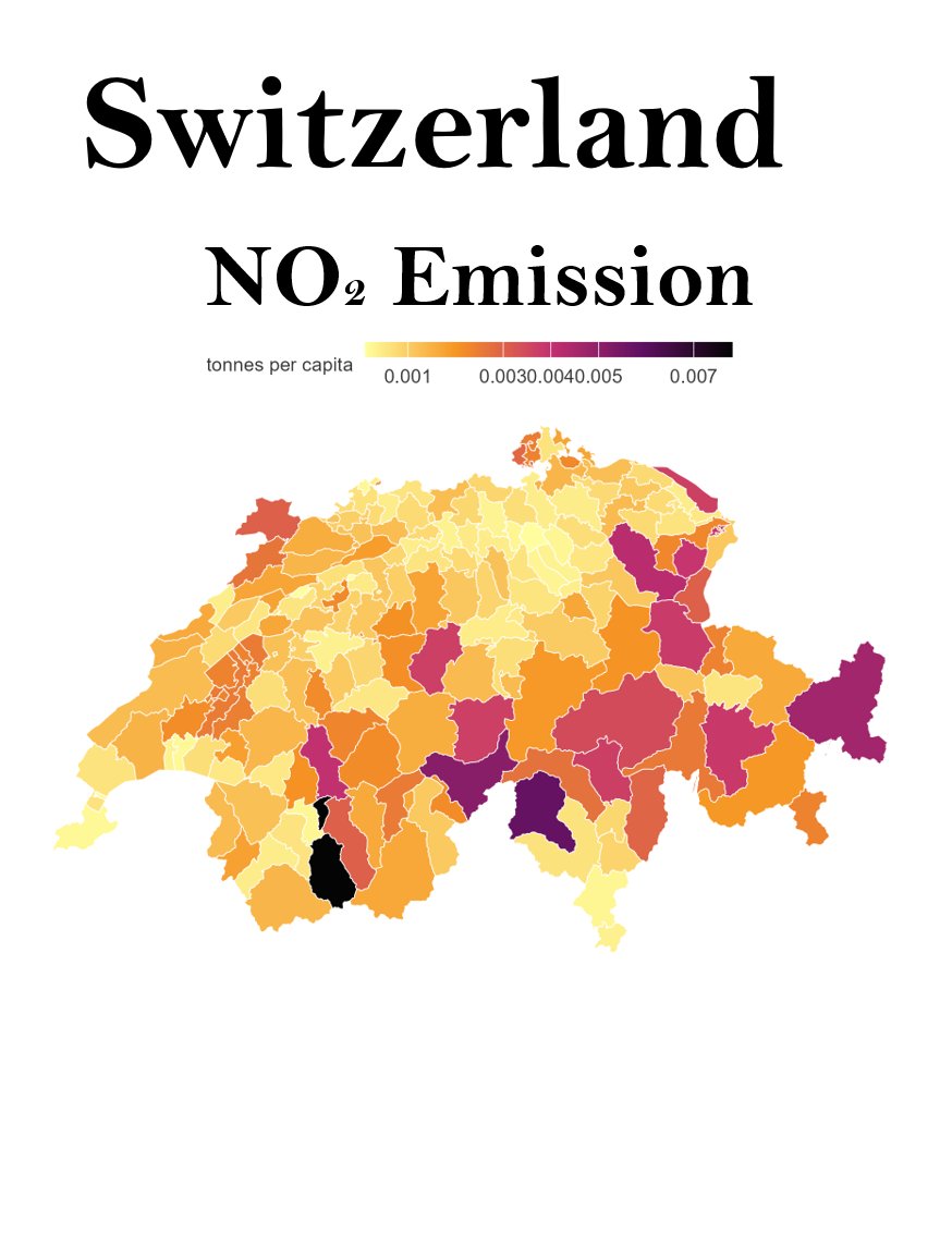 Happy #EarthDay! 🌍🌱 Switzerland's hidden emissions revealed! 😮🇨🇭 Where are the CO2, CH4 & NO2 hotspots 🚗🏭🏔️? Explore the maps & learn more this #EarthDay. 🌍🚫🏭How can we reduce our impact? 🤔 let's act on climate change! ✊🇨🇭 #ClimateChange #AirPollution #Dataviz #Europe