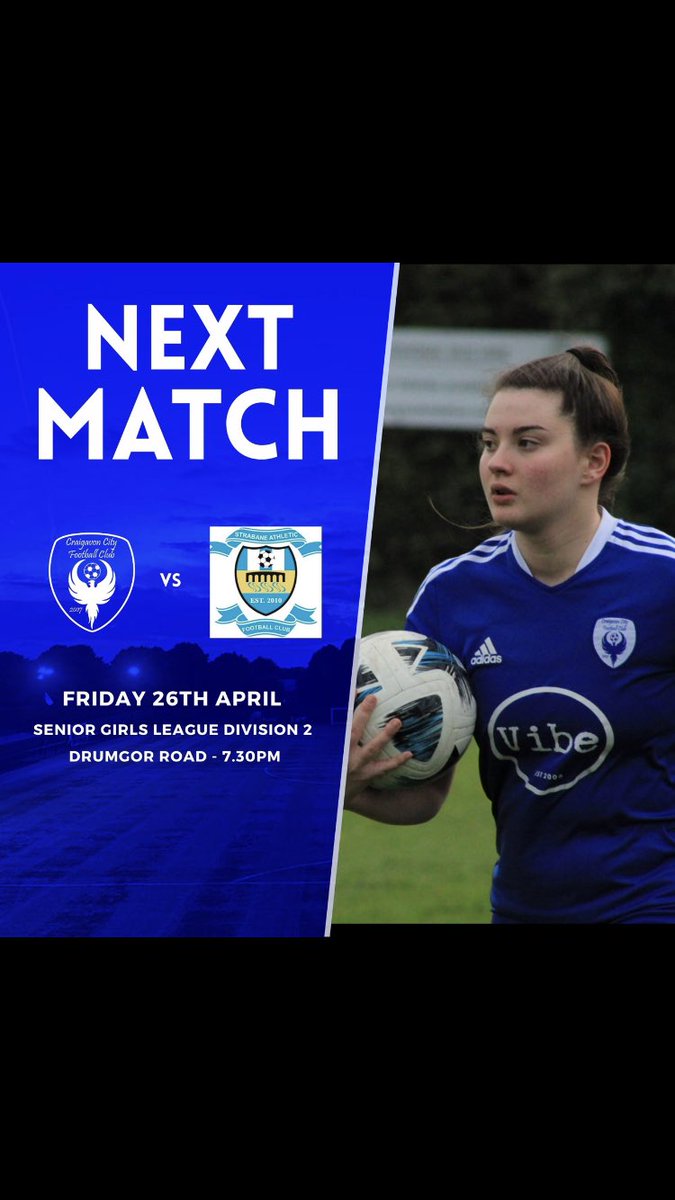 Senior ladies league football is back 

Let’s get down and give the girls some support on Friday night 

#NIWFA
#uhlsport 
Northern Ireland Women's Football Association