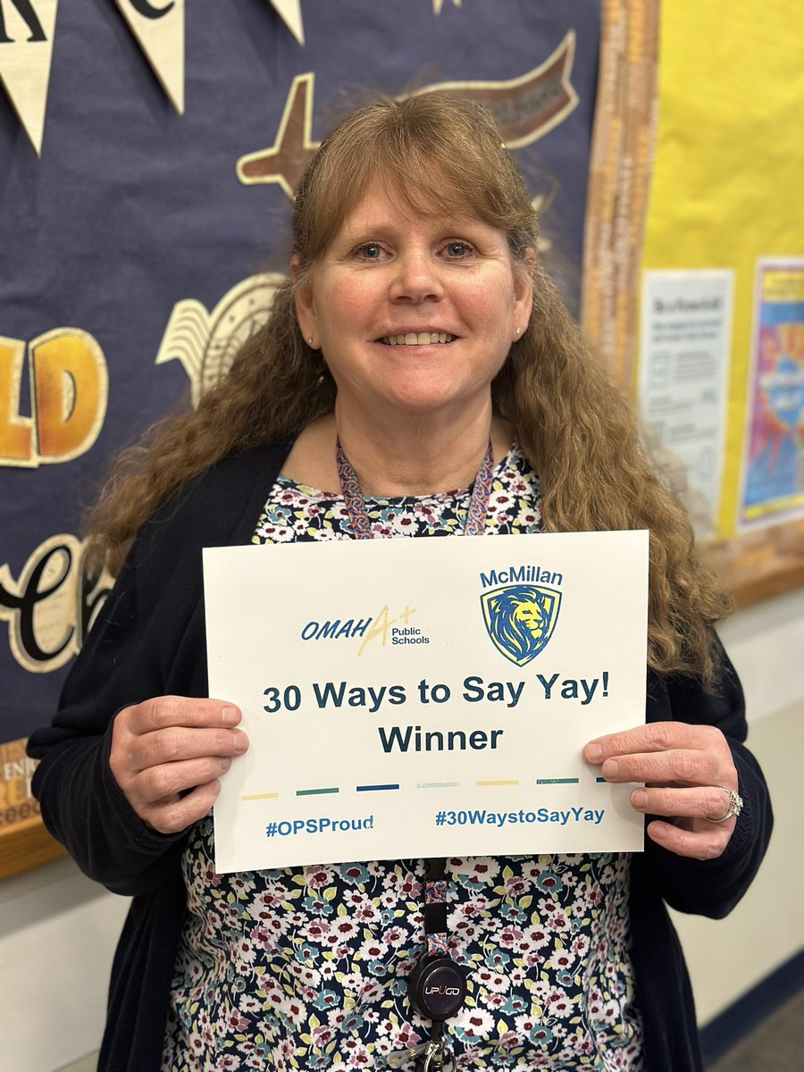 #REAL_Joy #30WaystoSayYay
Mrs. Krebs has an outstanding dedication to teaching math concepts & an exceptional caregiver for her Ss. She makes math understandable & engaging for students, is patient & supportive - a role model for all. 

#MonarchProud #OPSProud 🦁
