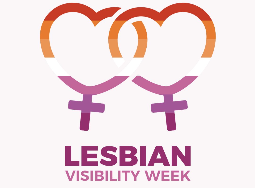 Happy #LesbianVisibilityWeek 2024! #LVW2024 runs from 22nd-28th April and aims to uplift, spotlight and show solidarity with all LGBTQI women and non-binary people, whether lesbian, bisexual, pansexual, queer, trans, intersex, ace or aro.