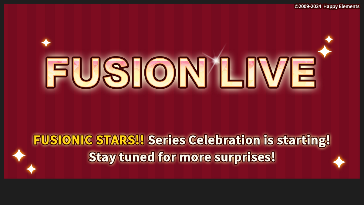 ✨FUSION LIVE will be available soon! FS!! feature program 'FUSION LIVE' will be launched soon. What kind of chemistry will spark on stage? Please stay tuned!