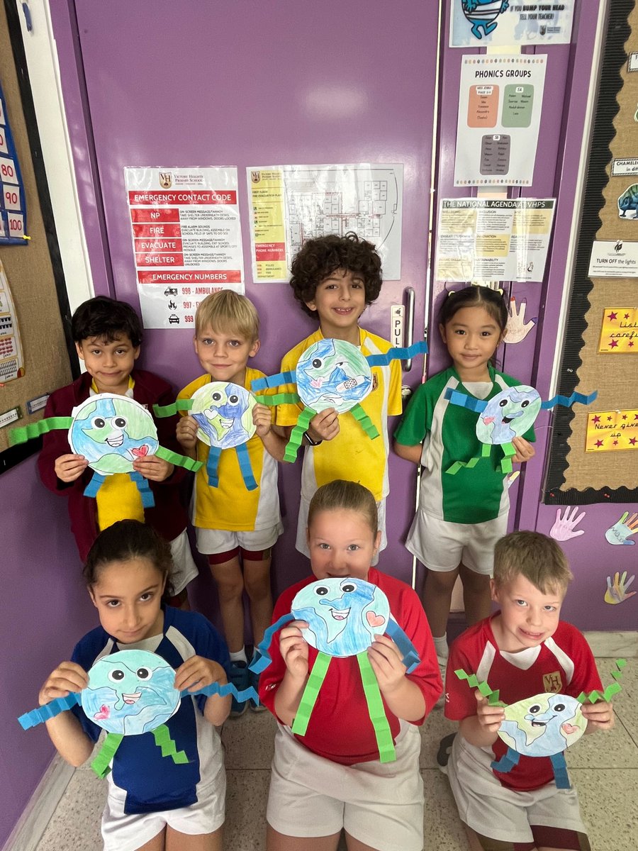 Happy Earth Day! In STEAM, Year 2 students discussed what they think makes the Earth sad and suggested how we can help make the Earth happy! These are the happy Earths they made!
#EarthDay #EveryDayIsEarthDay #VHPS #VHPSRocks #VHPSLittleThings #VHPSCommunity  #BSO #BSME #KHDA