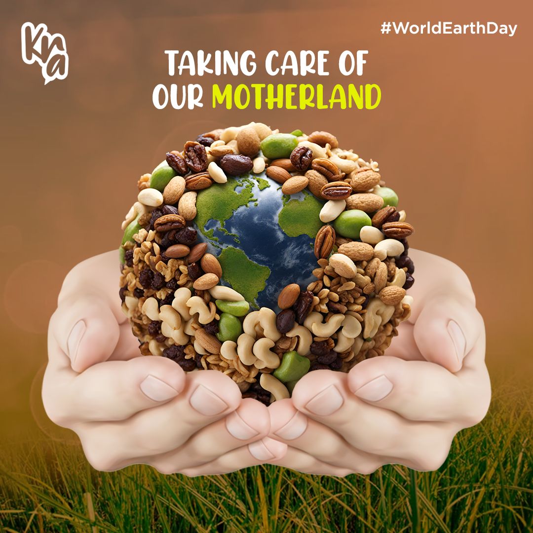 Let's hold onto a healthier planet (and a handful of deliciousness)!

#Kra

#dryfruits #nuts #cashews #raisins #walnuts #healthy #snack #crunchy #instafood #eatmunchies #healthy #KRAfoods #healthywithkra #topicalspot #dessert #topicalmarketing #Momentmarketing #WorldEarthDay