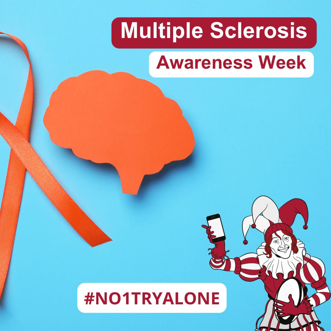 jocano1tryalone's tweet photo. This week is MS Awareness Week. Join us in spreading the word & raising awareness about multiple sclerosis. #LetsTalkMS #joca #no1tryalone https://t.co/HqSWL5RPlh