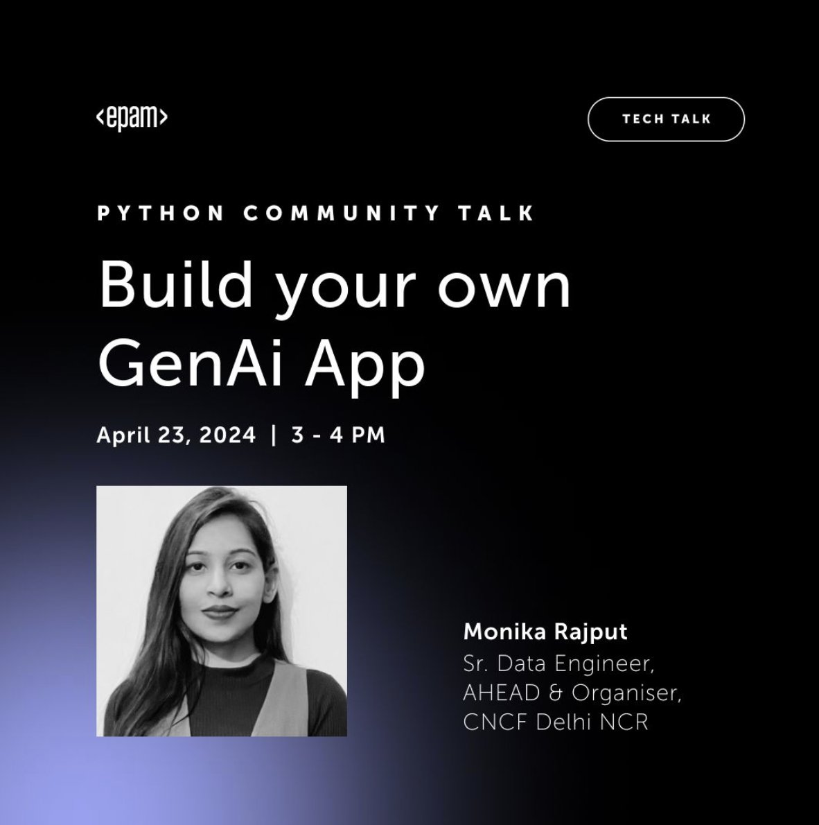 This Tuesday, I'll be discussing how to 'Build Your Own GenAI App.' Hope to see you there! wearecommunity.io/events/build-y…