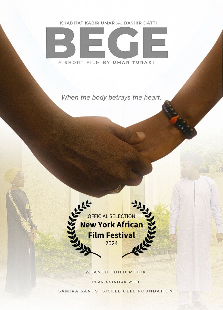 BEGE will be having its North American premiere at the incredible @AfricanFilmFest. Deeply grateful that this little film I once feared dead and lost is getting to be seen by audiences around the world. What an honour to have it screen at such an illustrious venue.