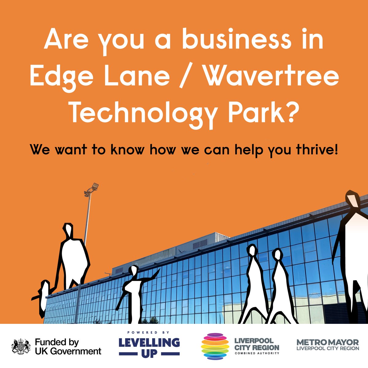 Our #BusinessSupportService @lpoolcouncil wants to work with #businesses in Edge Lane & Wavertree Technology Park to help the area thrive! We're working with @PlacedEd to collect your views. Get involved here👉placed-engagement.org.uk/edgelane #UKSPF #Liverpool #placemaking #networking