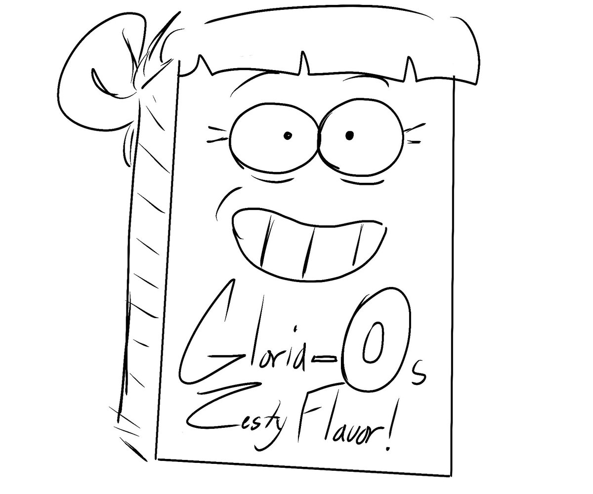 #bigcitygreens “gloria built like a cereal box”