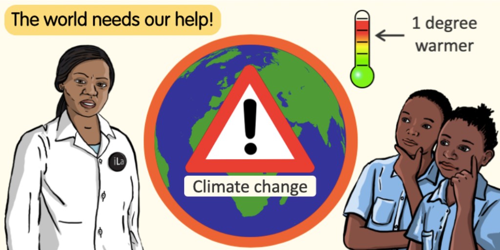 i_Learnabout's tweet photo. Empower children to become eco-warriors this #EarthDay with iLearnabout! Our FREE conservation e-learning platform for teachers &amp; learners across Sub-Saharan Africa is here to inspire, educate, &amp; help save the planet.

https://t.co/gKNeVtzCOg
#ClimateEducation #SaveThePlanet https://t.co/5mnwBOxzjM