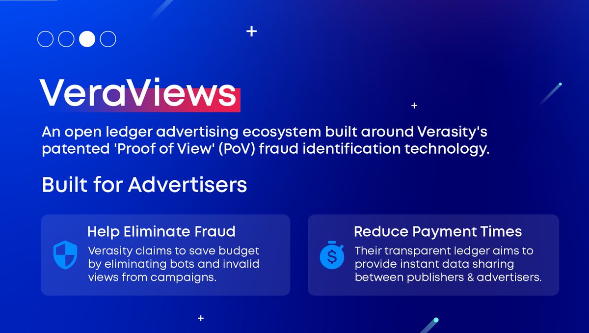 coinspot's tweet photo. Coin Spotlight: Verasity (VRA) 🔎

Swipe to learn more about a community favourite & winner of our recent Coin Battle series 🏆